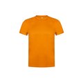 Camiseta técnica niña/niño buena transpiración varios colores Naranja 10-12