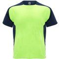 Camiseta técnica transpirable de secado rápido VERDE FLUOR/MARINO 8