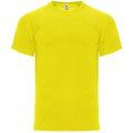 Camiseta Técnica Unisex Manga Ranglán Amarillo 2XL