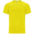 Camiseta Técnica Unisex Manga Ranglán Amarillo XL