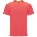 Camiseta Técnica Unisex Manga Ranglán CORAL FLUOR M