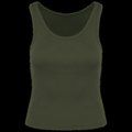 Camiseta de tirantes para chica Organic Khaki XL