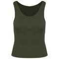 Camiseta de tirantes para chica Verde L