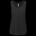 Camiseta tirantes holgada deporte mujer Black XS