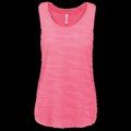 Camiseta tirantes holgada deporte mujer Fluorescent  Pink XS