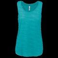 Camiseta tirantes holgada deporte mujer Light Turquoise L