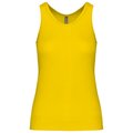 Camiseta de tirantes mujer Amarillo L