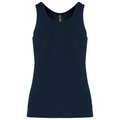 Camiseta de tirantes mujer Azul L