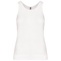 Camiseta de tirantes mujer Blanco S