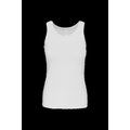 Camiseta tirantes mujer escote amplio White M