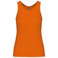 Camiseta de tirantes mujer Naranja XL