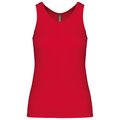 Camiseta de tirantes mujer Rojo M