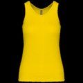 Camiseta de tirantes mujer True Yellow XL