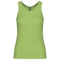 Camiseta de tirantes mujer Verde XS