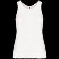 Camiseta de tirantes mujer White XS