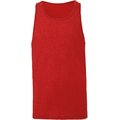 Camiseta tirantes unisex algodón Rojo S