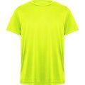 Camiseta Transpirable Manga Corta Amarillo Fluor 2XL