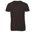 Camiseta Triblend cuello de pico Black L