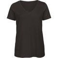 Camiseta ultrasuave cuello de pico Negro L