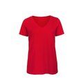 Camiseta ultrasuave cuello de pico Rojo S