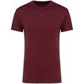 Camiseta unisex cuello redondo Wine Heather 4XL