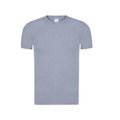 Camiseta Unisex Efecto Jeans Gris XL