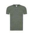 Camiseta Unisex Efecto Jeans VERDE OSCURO XL