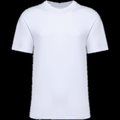 Camiseta unisex hombros caídos Blanco XXL