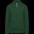 Cárdigan con forro polar hombre Forest Green L