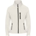 Cazadora Softshell Mujer con Cremallera BLANCO PERLA M