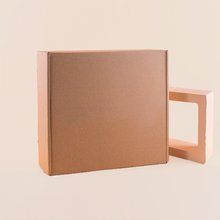 Caja de cartón automontable