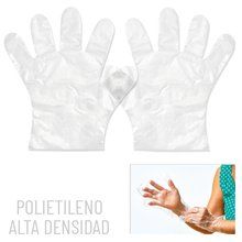 Caja de guantes de polietileno