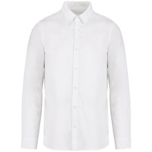 Camisa algodón orgánico hombre Blanco M