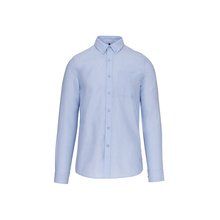 Camisa clásica de estilo profesional Oxford Blue S