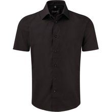 Camisa entallada hombre Black S