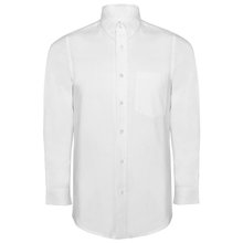 Camisa Hombre con Bolsillo Blanco S