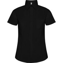 Camisa laboral manga corta mujer Negro 2XL