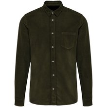 Camisa de pana hombre Verde S