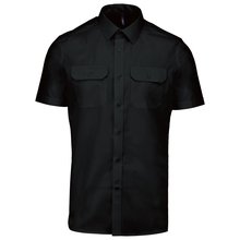 Camisa piloto hombre Negro L