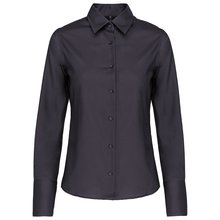 Camisa no-plancha para mujer Gris M