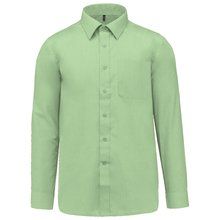 Camisa de polialgodón hombre Verde 5XL