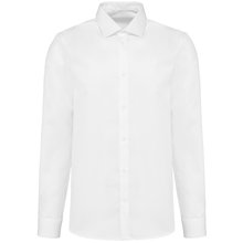 Camisa popelina algodón hombre Blanco 3XL