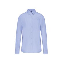 Camisa popelina manga larga hombre Azul 3XL