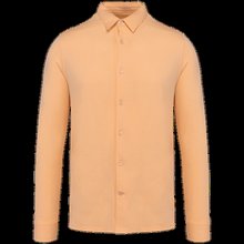 Camisa punto jersey algodón Naranja XL