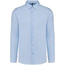 Camisa tejido oxford de manga larga Oxford Blue S