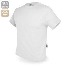 Camiseta 160g Niños y Adultos Blanco L