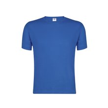 Camiseta Algodón Adulto Azul L