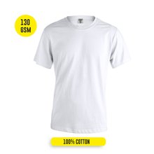 Camiseta Algodón Adulto Blanca Blanco S