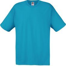 Camiseta algodón cuello redondo Azur Blue S