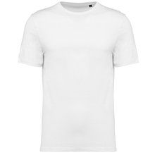 Camiseta algodón cuello redondo hombre Blanco S